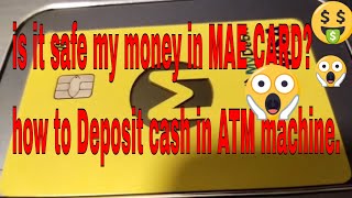 How to deposit to your MAE DEBITVISA Card Deposit thru Maybank machine [upl. by Keiko]