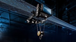 Demag DHR rope hoist  Innovative Smart Lifting to the next level [upl. by Annabela38]