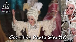 LaLa McCallan in quotGet This Party Startedquot Shirley Bassey version a Modern Rococo Fantasy [upl. by Nereil]