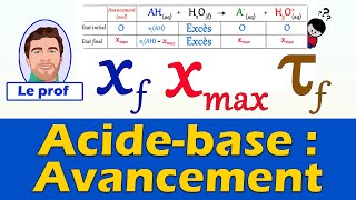 xmax xf et tau  Questce que lavancement maximal lavancement final et le taux davancement [upl. by Nahshu]