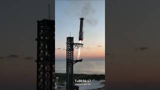 SpaceX uses ‘chopstick arms’ to catch rocket booster [upl. by Aikat]