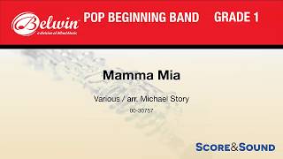 Mamma Mia arr Michael Story – Score amp Sound [upl. by Anna-Diana]