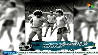 Maradona habla sobre el Mágico quotPura Magiaquot en el programa De Zurda [upl. by Torrey]