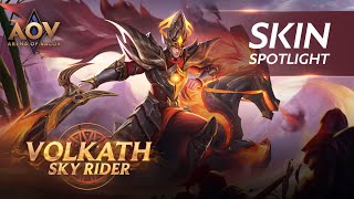 Volkath Sky Rider Skin Spotlight  Garena AOV Arena of Valor [upl. by Carmelia]