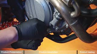 Funparts Brake Pedal Tip For KTM Husqvarna GasGas [upl. by Nikkie]