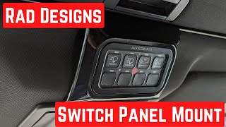 A Better Way To Mount Your Auxbeam Switch Panel [upl. by Aissatan]