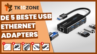 De 5 beste usb ethernet adapters [upl. by Akirdnas]