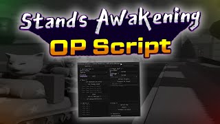 Stands Awakening script – Autofarm INF Items Walkspeed modifier [upl. by Adnorehs]