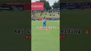 Raj Limbani fielding 🔥shorts ytshorts shortsfeed shortsbeta u19final cricket cricketlover [upl. by Espy]