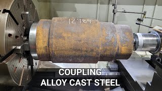 Coupling Alloy Cast Steel  CNC Machining  Repair Shop [upl. by Posehn]