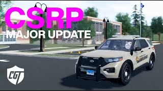 ROBLOX  CONNECTICUT STATE ROLEPLAY UPDATE [upl. by Hachmann]