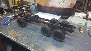 CROSS RC UC6 Ural 6x6 RC Truck Build amp Review Part 1 [upl. by Dnyletak]