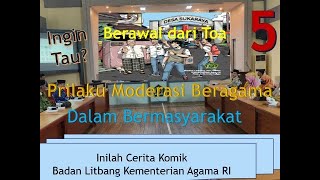 Berawal dari Toa  Cerita 5 Komik Moderasi Beragama di Kampung Moderasi [upl. by Madlin300]