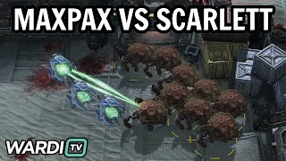 SWARMHOSTS  MaxPax vs Scarlett PvZ  WardiTV TL Map Contest Tournament StarCraft 2 [upl. by Kcirdez]