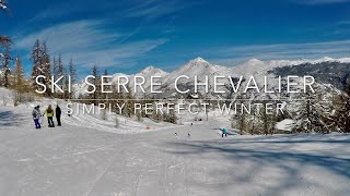 SKI SERRE CHEVALIER 4K [upl. by Aikam]