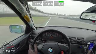 E46 323ci Hockenheim Touristenfahrten POV Hotlap 2113 [upl. by Rosalba146]