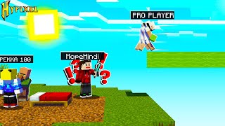 Playing Against A God Bridger 😮😮 BedWars In Hypixel  McpeHindi [upl. by Kcirdahc]