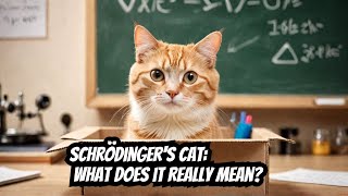 Schrödingers Cat What Does it Really Mean [upl. by Strander131]