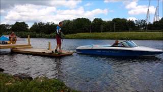 Andy  How to Dock Start on a Waterski [upl. by Eidassac]