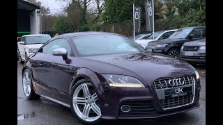 2010 Audi TTS in rare Merlin Purple for sale at George Kingsley Prestige amp Performance Colchester [upl. by Rohpotsirhc]