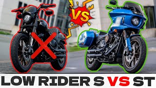 HARLEY DAVIDSON FXLRS VS FXLRST [upl. by Alleiram]