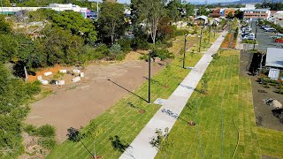 Beaudesert Town Centre Revitalisation Project  Progress update October 2024 [upl. by Androw173]