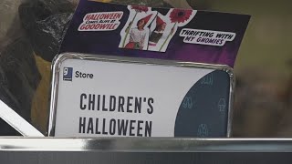 Thrift shopgoers advocates shed light on how to sustainably shop for Halloween costumes [upl. by Teufert]