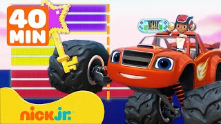 Blaze and the Monster Machines  Blaze rettet mit Mathe den Tag  40 Minuten  Nick Jr Deutschland [upl. by Aliban]