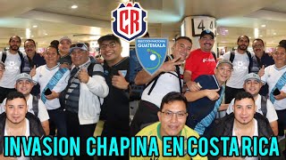 INVASIÓN CHAPINA EN COSTA RICA🤯🔥🇨🇷 LOS CHAPINES SOMOS INCREÍBLE Costa Rica vs Guatemala EN VIVO [upl. by Eyde]