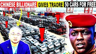 CHINESE BILLIONAIRE SENDS GIFT OF 50 ELECTRIC CARS TO IBRAHIM TRAORE 2 DAYS AFTER FASO EMBRACED EVs [upl. by Madid]