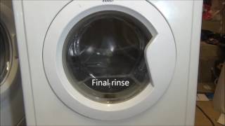 Indesit Start Washing Machine IWC6165  overview and test [upl. by Nancie636]