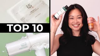 TOP 10 KBEAUTY  Most Popular Korean Skincare Products in 2024 [upl. by Salesin]