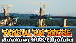 PANGUIL BAY BRIDGE 2024 UPDATE  TUBOD TO TANGUB CITY [upl. by Trebor1]