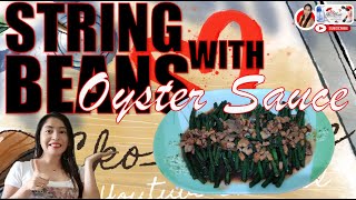 EkoMamie Vlog45 String Beans with Oyster Sauce [upl. by Nobe]