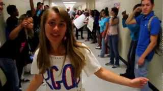 Cleveland High School Lip Dub 2012  quotWe Go Pop 2012quot [upl. by Yrag]