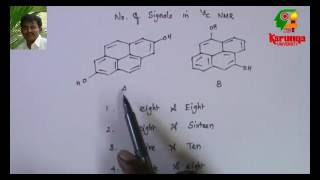 13CNMR CSIR NET organic chemistry problem by DrLEmmanuvel [upl. by Latsyrd]