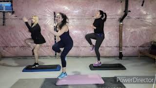 Beginner Step Aerobics 40 min [upl. by Bobseine]