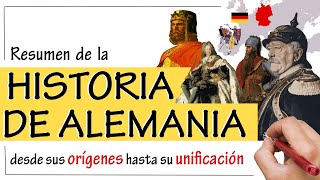 Historia de ALEMANIA  Resumen  Desde sus orígenes hasta la UNIFICACIÓN DE ALEMANIA [upl. by Mart322]