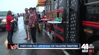 Chiefs fan van brings tailgating to a new level [upl. by Manouch465]