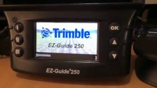 Resetting a Trimble EZ Guide 250 [upl. by Balsam]