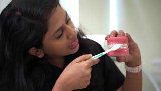 Brushing Technique by DrRemya Kirubaharan at Opal dentistry opaldentistry invisalign smile [upl. by Noramac]