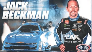 Jack Beckman to substitute for John Force [upl. by Adnorrehs]