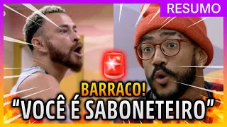 🚨BBB23 Baixaria Fred discute com Alface e treta rende  Resumo Madrugada  Enquetes [upl. by Aicul]