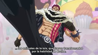 Luffy Contra Katakuri El Primer Enfrentamiento  One Piece Cap 833 [upl. by Stiles79]