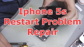 iphone5s Restart Problem Repair [upl. by Ecirrehs]