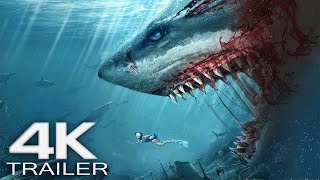 SOMETHING IN THE WATER Trailer 2024 New Shark Movies 4k [upl. by Kitchen]