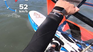 Windsurf Blasting  Waterspeed Topspeed Challenge Windsurfing [upl. by Icul]