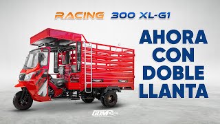 Moto Carguero  Racing300 XL G1 Doble llanta  Lima  Perú [upl. by Malvin]