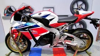 2014 Honda CBR1000RR SP Walkaround  2014 Toronto Motorcyle Show [upl. by Suchta]