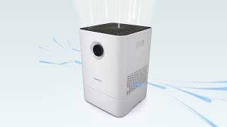 BONECO AIR WASHER W200 luchtbevochtiger  luchtreiniger  Productvideo Vandenborrebe [upl. by Rothstein]